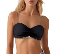 Soutien Gorge Invisible Soutien Gorge sans Armature Brassiere Femme sans Armature Rembourrage Doux Seamless Sport Nuit Débardeur Dos Nu Confort Extrême Toutes Saisons