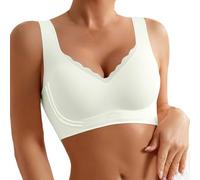 Soutien Gorge Invisible Soutien Gorge sans Armature Brassiere Femme Tous Les Jours Bralette Seamless Push Up Non Rembourrée Légèrement Doublée Confort Quotidien Discret