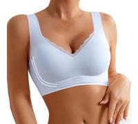 Soutien Gorge Invisible Soutien Gorge sans Armature Brassiere Femme Tous Les Jours Bralette Seamless Push Up Non Rembourrée Légèrement Doublée Confort Quotidien Discret