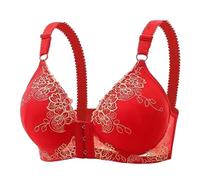 Soutien-Gorge Minimiseur Femme Grande Taille Brassière avec Ouverture Devant Soutien-Gorge sans Armatures Brassière en Dentelle Push Up Sport Bra Fermeture Devant Brassiere Confortable Lingerie