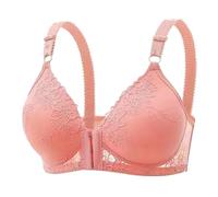 Soutien-Gorge Minimiseur Femme Grande Taille Brassière avec Ouverture Devant Soutien-Gorge sans Armatures Brassière en Dentelle Push Up Sport Bra Fermeture Devant Brassiere Confortable Lingerie