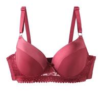 Soutien Gorge Minimiseur sans Armature,Soutien-Gorge à Armatures Grande Taille sans Coutures Couvrance Totale Bordure en Dentelle Confortable Au Quotidien Effet T-Shirt Lisse Maintien Optimal