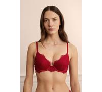 Soutien-gorge N.2 - Le push-up en dentelle - Infini - 90C - Red - Femme - Etam