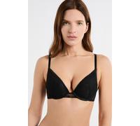 Soutien-gorge N.2 - Le push-up plongeant en dentelle - Exception - 90C - Noir - Femme - Etam