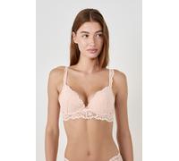 Soutien-gorge N.2 - Le push-up plongeant irisé - Legende - 90B - Rose - Femme - Etam