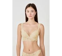 Soutien-gorge N.2 - Le push-up plongeant - Legende - 90B - Citron - Femme - Etam