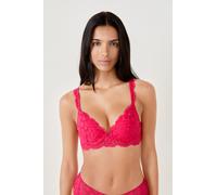 Soutien-gorge N.2 - Le push-up plongeant - Legende - 90B - Fuchsia Fonce - Femme - Etam