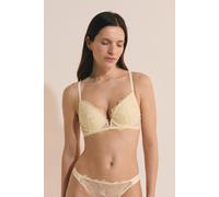 Soutien-gorge N.2 - Le push-up plongeant - Prelude - 95A - Citron - Femme - Etam