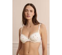 Soutien-gorge N.4 - Le coques fines en pointelle - Vanity Gourman - 90D - Blanc - Femme - Etam