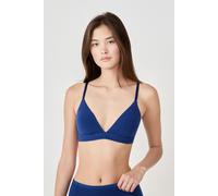 Soutien-gorge N.8 - Le triangle sans armatures - Coton 360 - XS - Marine - Femme - Etam