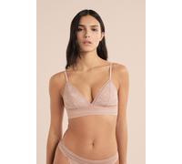 Soutien-gorge N.8 - Le triangle sans armatures en dentelle - Aura - 90A - Rose - Femme - Etam