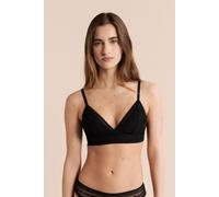 Soutien-gorge N.8 - Le triangle sans armatures en dentelle - Aura - 95D - Noir - Femme - Etam