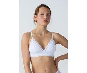 Soutien-gorge N.8 - Le triangle sans armatures - Idole - 80A - Blanc - Femme - Etam
