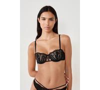 Soutien-gorge N.9 - Balconnet en dentelle - Virtuose - 95C - Noir - Femme - Etam