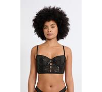 Soutien-gorge N.9 - Bustier en sequins - Iridescente - 85C - Noir - Femme - Etam