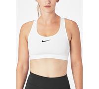 Nike Femme W NK Swsh Med SPT Bra, White/Stone Mauve/Black, M EU