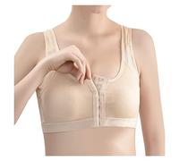 Soutien-Gorge Non rembourré de Grande Taille pour Femmes, Respirant, Post-Chirurgie, Soutien du Dos, Bralettes d'allaitement, sous-vêtements