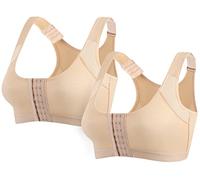 Soutien-Gorge Non rembourré de Grande Taille pour Femmes, Respirant, Post-Chirurgie, Soutien du Dos, Bralettes d'allaitement, sous-vêtements