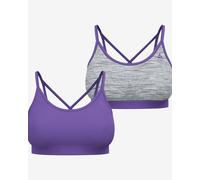 Soutien-gorge Odlo Seamless Soft-Support Réversible violet gris - S
