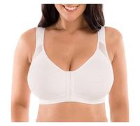 Soutien-Gorge Post-opératoire pour Femmes âgées, Non rembourré, sans Fil, Fermeture Avant, Haut du Dos, Soutien des épaules, Ajustement Confortable
