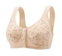 Soutien-gorge pour femme 36C Soutien-gorge confortable imprimé sur le devant Sous-vêtements grande taille Tan Soutien-gorge de sport, kaki, 105B