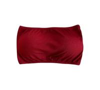 Soutien-gorge pour femme - Extensible et confortable - Sans couture - Pour une tenue décontractée et quotidienne, Rouge, Taille unique