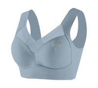 Soutien Gorge pour Femme Léger sans Armature Effet Push Up Style Débardeur Lingerie Nœud Papillon Strass Confortable Et Féminin pour Un Style Romantique Et Girly