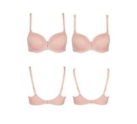 Soutien-gorge prÃ©formÃ© bretelles doubles femme Lisca Gracia B Ã E Rose 100D