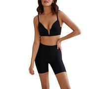 Soutien-gorge prÃ©formÃ© dÃ©colletÃ© femme Selmark Curves Noir 95B