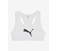 Puma 4keeps Medium Impact Sports Bra Blanc M Femme