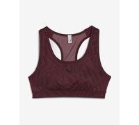 Puma 4keeps Padded Ribbon Stripe Print Sports Bra Rouge XS Femme