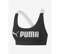 Soutien-gorge Puma Mid Impact Bra noir blanc - S
