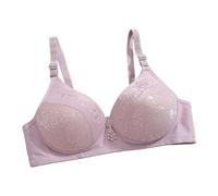 Soutien Gorge Push Up Bretelle Transparente Brassière Rembourré 115d Orange Brassières Minimiseur Nuit Eco H Fitness Moins Contention Quart Seule Dormir Lift Fashion Pailleté 3
