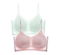 Soutien Gorge Push Up Femme Soutien Gorge sans Couture - BrassièRe Grande Taille sans Armature Bandeau Sport Confortable pour Quotidien Fitness Yoga Bonne Respirabilité Et éLasticité