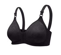 Soutien-gorge push-up pour femme - Fermeture avant - Rembourré - Stretch - Pour le yoga, la course à pied, le sport - Soutien-gorge dos - Sous-vêtements classiques - Sans coutures - Sexy pour le