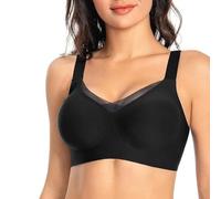Soutien-gorge push-up pour femme sans armatures - Maintien solide - Soutien-gorge anti-décoloration - Soutien-gorge sans fil - Grandes tailles - Soutien-gorge de sport avec couverture complète