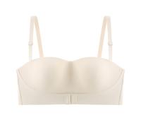 Soutien Gorge Push Up Sans Bretelles Bretelle Cache Teton Baleine Brassiere Femme Dentelle Bandeau Armature Grande Taille Minimiseur Fausse Poitrine Coque Pour Maillot De Bain Allaitement Coussinets S