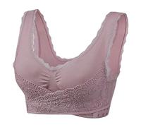 Soutien-Gorge Push-up sans Fil Soutien Gorge Sport Brassiere Femme sans Armature Soutien-Gorge Emboitant Classique Confortable Casual Bra Soutien-Gorge lissant Le Dos pour Le Jogging Le Yoga