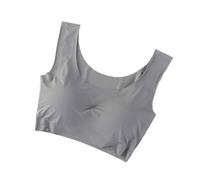 Soutien Gorge Push Up, Soutien Gorge Grande Taille De Sport sans Coutures à Armatures Brassière De Yoga Confortable Et Légère en Tissu Respirant Le Maintien Et Le Yoga
