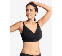 Soutien-gorge rembourré grossesse et allaitement sans coutures Carri-gel noir 2XL