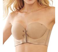 Soutien Gorge sans Armature, Brassiere Femme Grande Taille Push-Up sans Bretelles à Fermeture Avant pour Un Confort Optimal Un Maintien Parfait Et Une Tenue Impeccable