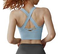 Soutien Gorge sans Armature Brassière Sport Grand Maintien Sports D'Été pour Femmes Antichoc Outwear Running Yoga Tank Top avec Un Beau Soutien-Gorge de Remise en pour Le Comfit Corbeille Femme