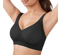 Soutien Gorge Sans Armature Effet Push Up Sans Couture Couverture Intégrale Confort Sport Quotidien Tailles Régulières Grande Deux Mille Vingt Cinq Fin Rétraction Latérale Grand Buste Minimisant Sport