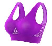 Soutien Gorge sans Armature Femme Confortable Soutien-Gorge Coussinets Bralette sans Coutures Classiques Maintien Brassière Sport Sexy Physique Lingerie Yoga Élastique sous-vêtements