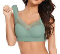 Soutien Gorge sans Armature Femme Soutien Gorge Correcteur De Posture - BrassièRe Grande Taille Push Up Minimiseur sans Coutures Confortable Respirant avec Coussinets Yoga Sport
