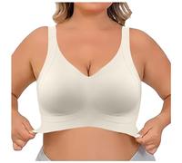 Soutien Gorge sans Armature Grande Taille Soutiens-Gorge Femme Push Up Rembourré Soutien Gorge sans Complexe Brassiere Classiques Comfit Gainant