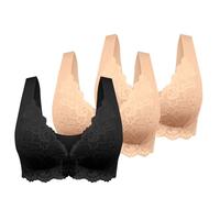 Soutien Gorge sans Armature Maxi Push Up Top Avec Intégré Post Mastectomie Brassiere De Nuit Allaitement Femme Chic Redresse Dos Poitrine Soutient D'Allaitement Brassière Blanche Sous-Vêtements