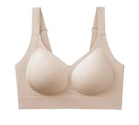 Soutien-Gorge Sans Armature pour Femme Sport Push-Up Maintien Lifting Confortable Coussinets Amovibles Pratiques Bustier Soutiens-Gorge Souples Adapté à Yoga Loisirs Travail et Fitness