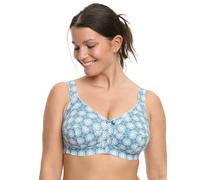 Soutien-gorge sans armature Print Susa 8231 95-135 B-G Bleu-Blanc