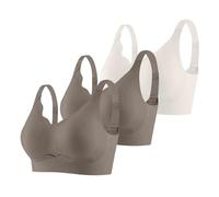 Soutien Gorge Sans Armature Push Up - Ensemble De Soutiens Gorge De Sport Sans Coutures Pour Femme Soutien Gorge De Sport RéGlable IdéAl Pour Les Loisirs Et L'EntraîNement à La Maison Toutes Saisons
